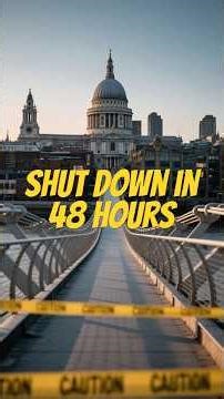 The $28 Million Disaster: London's "Wobbly Bridge" 🌉 (25 Years Later)