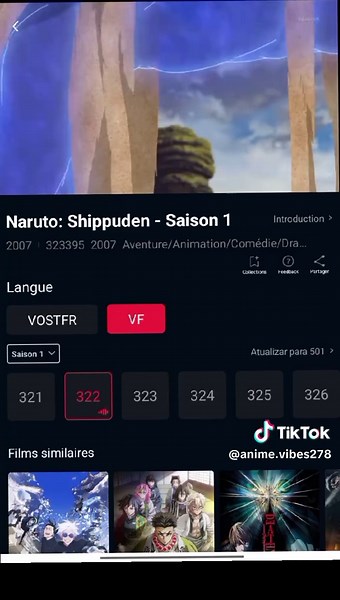 Naruto Shippuden épisode 322#madara #anime #narutoshippuden