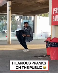 His legless prank really throws people 😅 | LADbible New Zealand