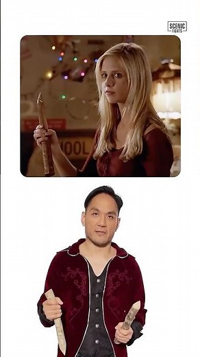 How Legit are Vampire Stakes for Vampire Fights? #shorts