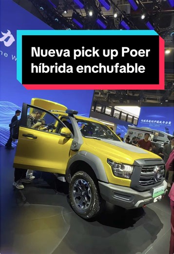 Nueva Pick Up Poer Híbrida Enchufable para México