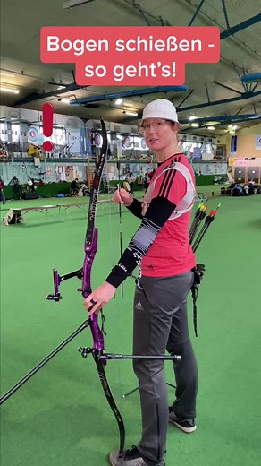 So schießt man richtig mit dem Bogen!