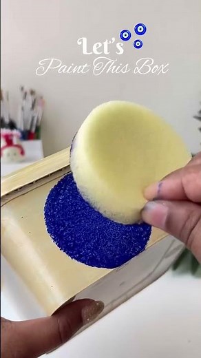Let’s Paint this Box 🧿😍#art #shorts #treading #viralshorts #painting #diy #creative #youtubeshorts