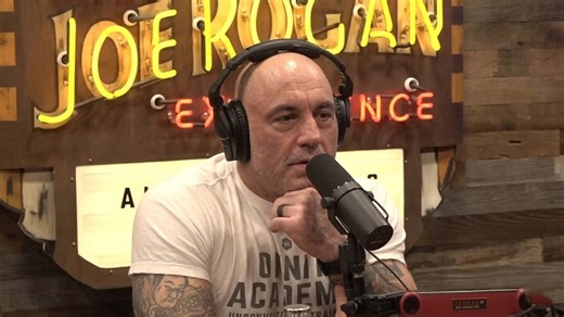 Watch what happens when Joe Rogan presses him - and he starts slipping