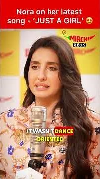 Nora Fatehi shooting the song, "Just A Girl" 😍 #norafatehi #justagirl #mirchiplus