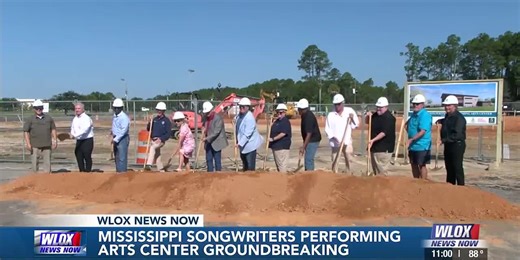 Mississippi Songwriters Performing Arts Center groundbreaking