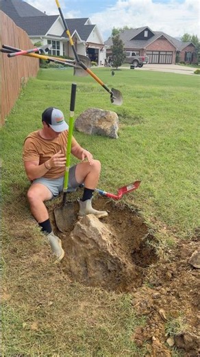 How Big is the Rock in my Lawn?