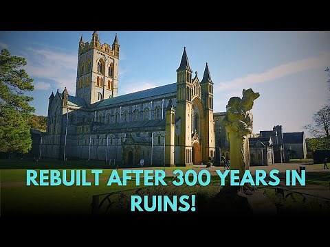 Buckfast Abbey survived for 1000 Years! 4K tour. Rebuilt after being abandoned for 300 years.