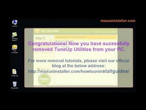 How to uninstall TuneUp Utilities with Max Uninstaller