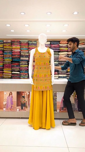 ✨🥵yellow sharara suit |⚡🔥sharara suit for haldi |💫yellow colour sharara suit for girls #shararasuit