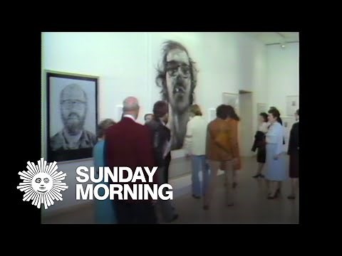 From 1981: Artist Chuck Close