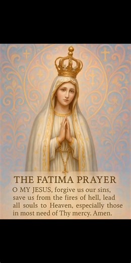 15K views · 1.6K reactions | THE FATIMA PRAYER O MY JESUS, forgive us...