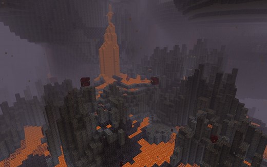 Which Minecraft mobs spawn in the Basalt Deltas?