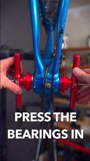 How to replace BB30 bearings on your bike! Using a bearing press from Wheels mfg.