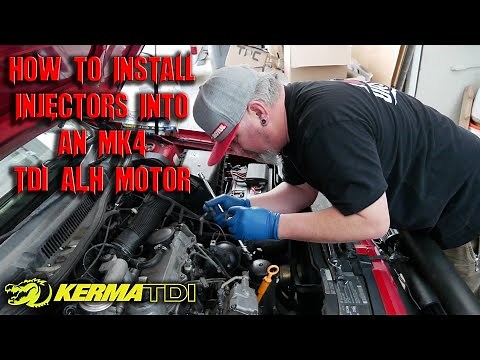 How to install Upgraded Nozzles in a MK4 TDI ALH Jetta/Golf - S6EP22