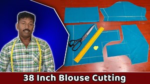 38 inch Blouse Cutting with Measurement _ Tailor Bro | Tailor Bro