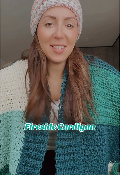 Fireside Cardigan: Cozy Crochet Project Completion