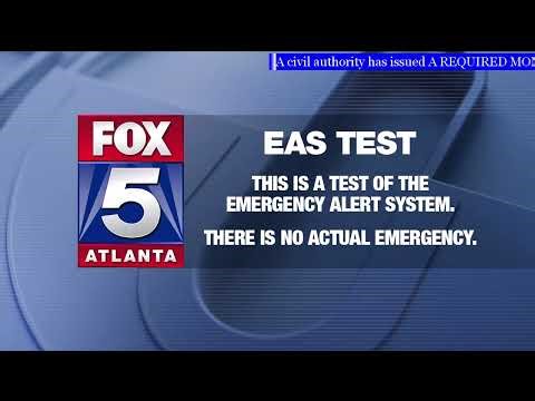 (Fail?) EAS Required Monthly Test on Fox 5 Atlanta (WAGA-HD) (2/21/2024)