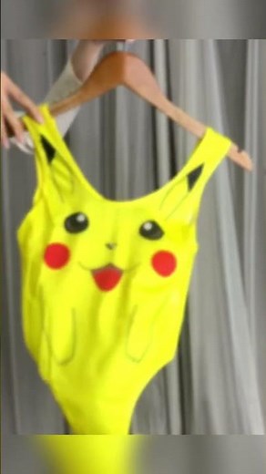 Be a Happy Pikachu | Pikachu Swimsuit #pikachudress #happypikachu #shorts