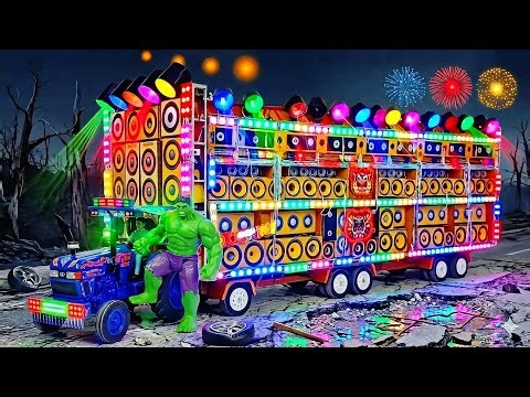 Mini Dj Truck Setup | how to make mini dj tectar with cardboard Making Dj dj traktor dj dj gadi dj..