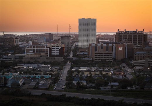 A new bus service connects Galveston and Texas City. It only costs $1.
