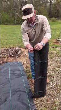 ‪@vevor.official‬ Heavy Duty polypropylene Weed Barrier for flower and garden beds