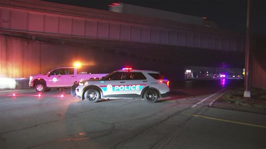 Fisher Road reopened after closure due to falling concrete