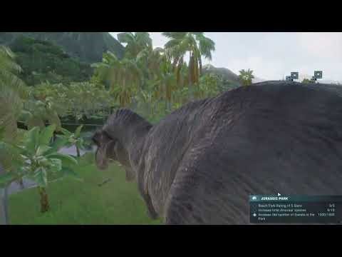 T. rex Roars in Jurassic World Evolution 2! 🦖 #Shorts