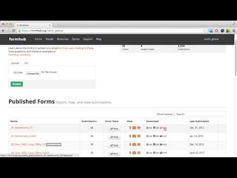 Formhub.org Intro Video