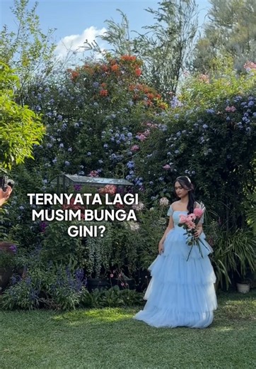 Replying to @👽~alien~👽 kirain tempat nya ga bakal seberbunga ini, makanya aku beli bunga yg banyak sebelum kesini 😭 lanjut prat 2? #contentcreator #behindthescene #fyp #productvideography #serunyabelajar