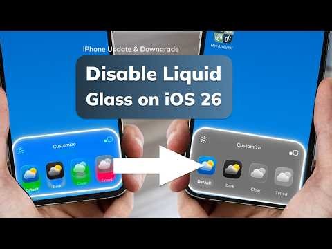 [Nugget] How to Disable Liquid Glass on iPhone | Boost Performance by 200%!