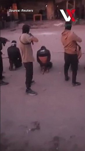 Hamas Fighters Execute Suspected Collaborators in Gaza City | VERTEX