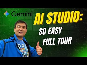 Google AI Studio Explained Like You’re 10 — Full Walkthrough