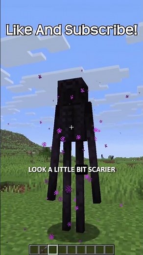 A Minecraft Resource Pack That Slightly Changes The Enderman!
