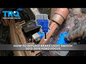 How to Replace Brake Light Switch 2012-2018 Ford Focus