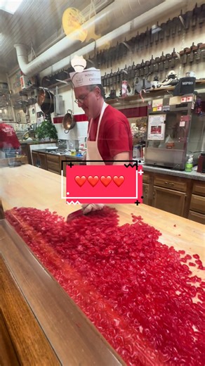 Delicious Cinnamon Candy Making at Schimpff's Confectionery