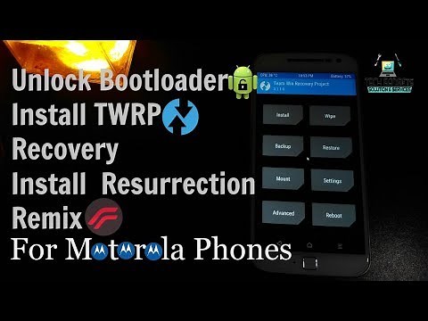 How to Unlock Bootloader of Motorola Phones(Install TWRP Recovery & Custom ROM) || Moto G4 Plus