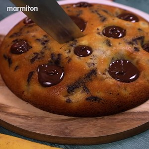 [Petit plaisir] Est-ce que vous aussi l'association 🍌 🍫 vous fait fondre ? 😍 La recette par ici ➡️ https://bit.ly/2ASz0uO | Marmiton