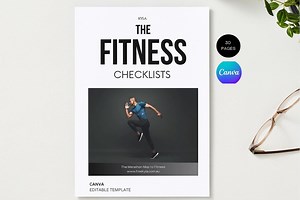 Ultimate Digital Fitness Checklist, Workout & Exercise Tracker, Gym Planner, Daily Health Log, Habit Goal Tracker, Goodnotes, Printable - Etsy UK