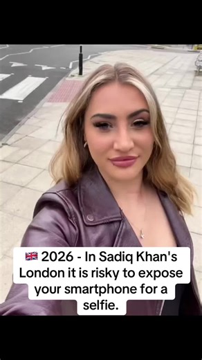 Risks of Taking Selfies in Sadiq Khan's London