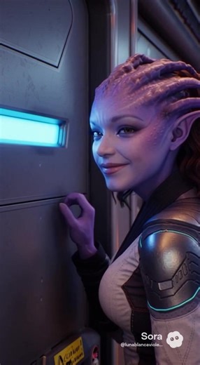 her face is like she actually smell his poop ! lol #💩 #alien #space