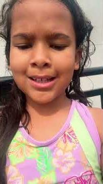 2º vídeo na piscina comigo