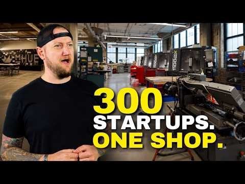 Inside the Shop Helping 300 Startups Build Real Products | mHub Machine Shop Tour