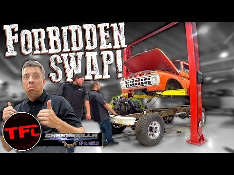 Here Is EXACTLY What It Takes to EV-Swap an Old Ford Truck & Turn It Into a Tesla: Chargezilla Ep.2