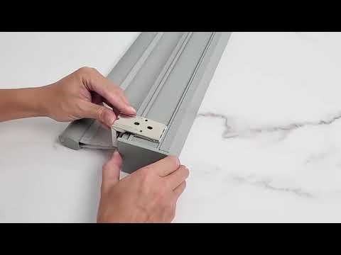 ZSHINE Zebra Blinds Installation Tutorial