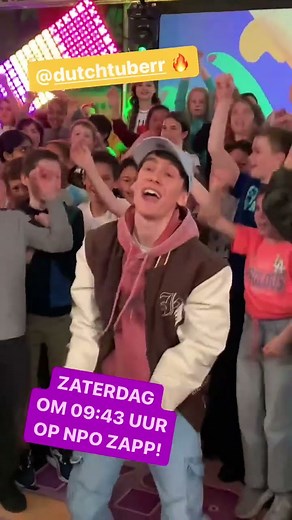 Dutchtuber Job van Grafhorst in de Zapp Kids Top 20 zaterdag om 10:00 uur en maandag om 16:45 uur