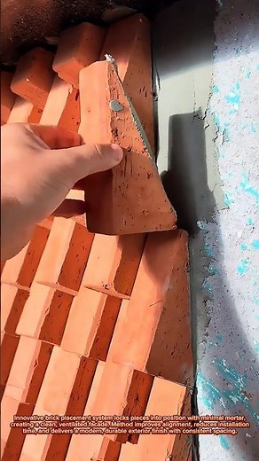 Smart Brick Cladding Technique for Strong and Stylish Walls