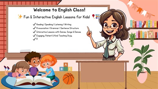 ENGLISH CLASS INTRO VIDEO