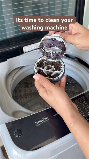 Washing machine cleaner #viral #home #cleaninghacks #cleaning #cleaningmotivation
