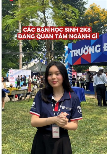 Cùng Honors Program khảo sát ngành học các bạn học sinh 2k8 đang quan tâm nhé ✨🫶🏻 #honorsprogram #vlu